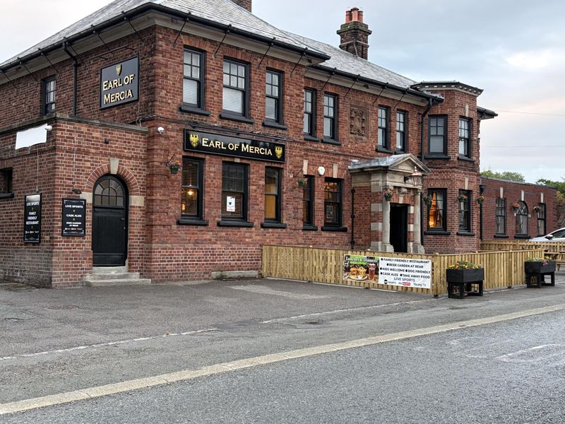Earl of Mercia. (Pub, External, Key). Published on 21-08-2026