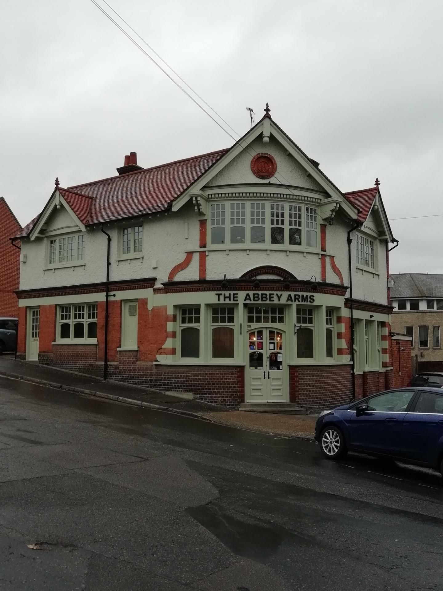 Abbey Arms, Colchester. (Pub, External, Key). Published on 01-01-1970
