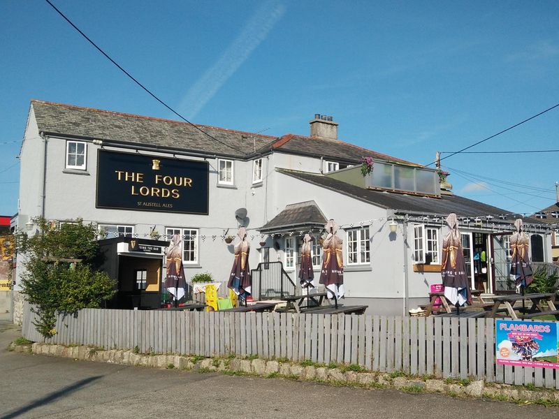 Four Lords, St Blazey Gate (Photo: Pete Horn 25/08/2021). (Pub, External, Key). Published on 27-08-2021