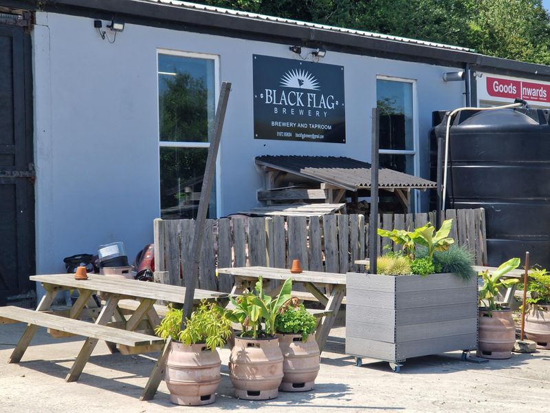 Black Flag, Perranporth (Photo: Pete Horn 16/06/2025). (Pub, Brewery, External, Key). Published on 16-06-2025
