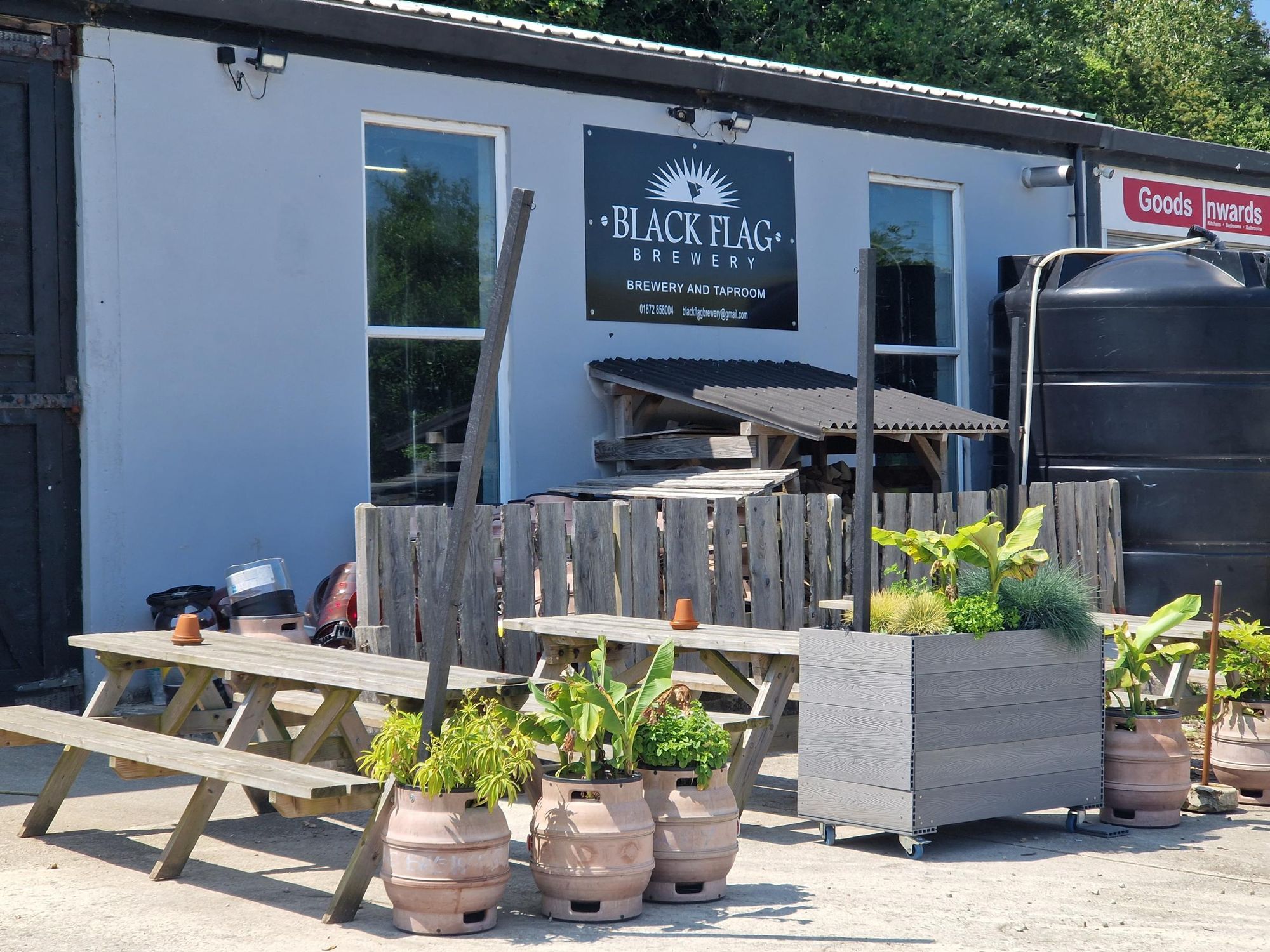 Black Flag, Perranporth (Photo: Pete Horn 16/06/2025). (Pub, Brewery, External, Key). Published on 16-06-2025