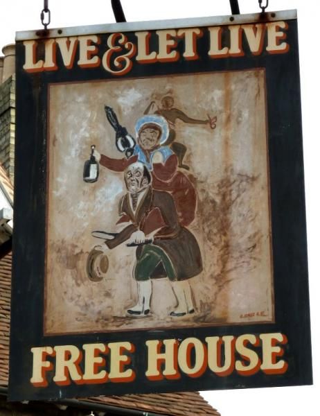 Former pub sign, "The Man Loaded With Mischief". Feb 2013. (Sign). Published on 13-02-2013