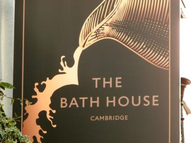 Bath House, new sign (Oct 2015). (Pub, External, Sign). Published on 30-10-2015