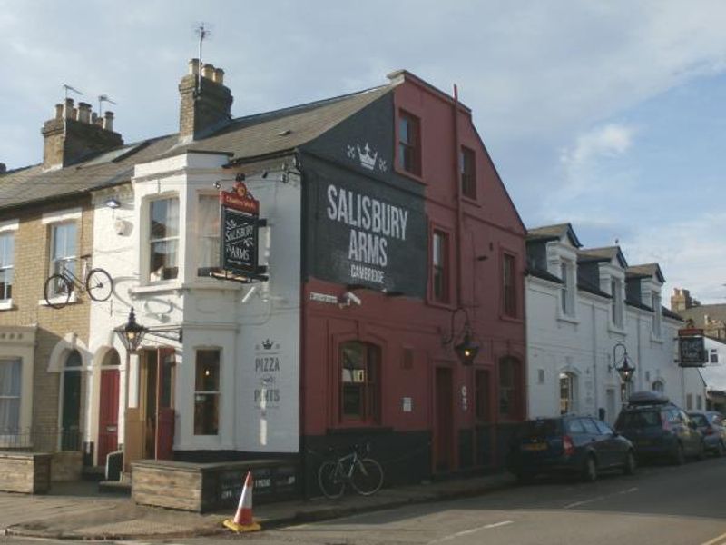 Salisbury Arms, Cambridge. (Pub, External, Key). Published on 28-12-2015