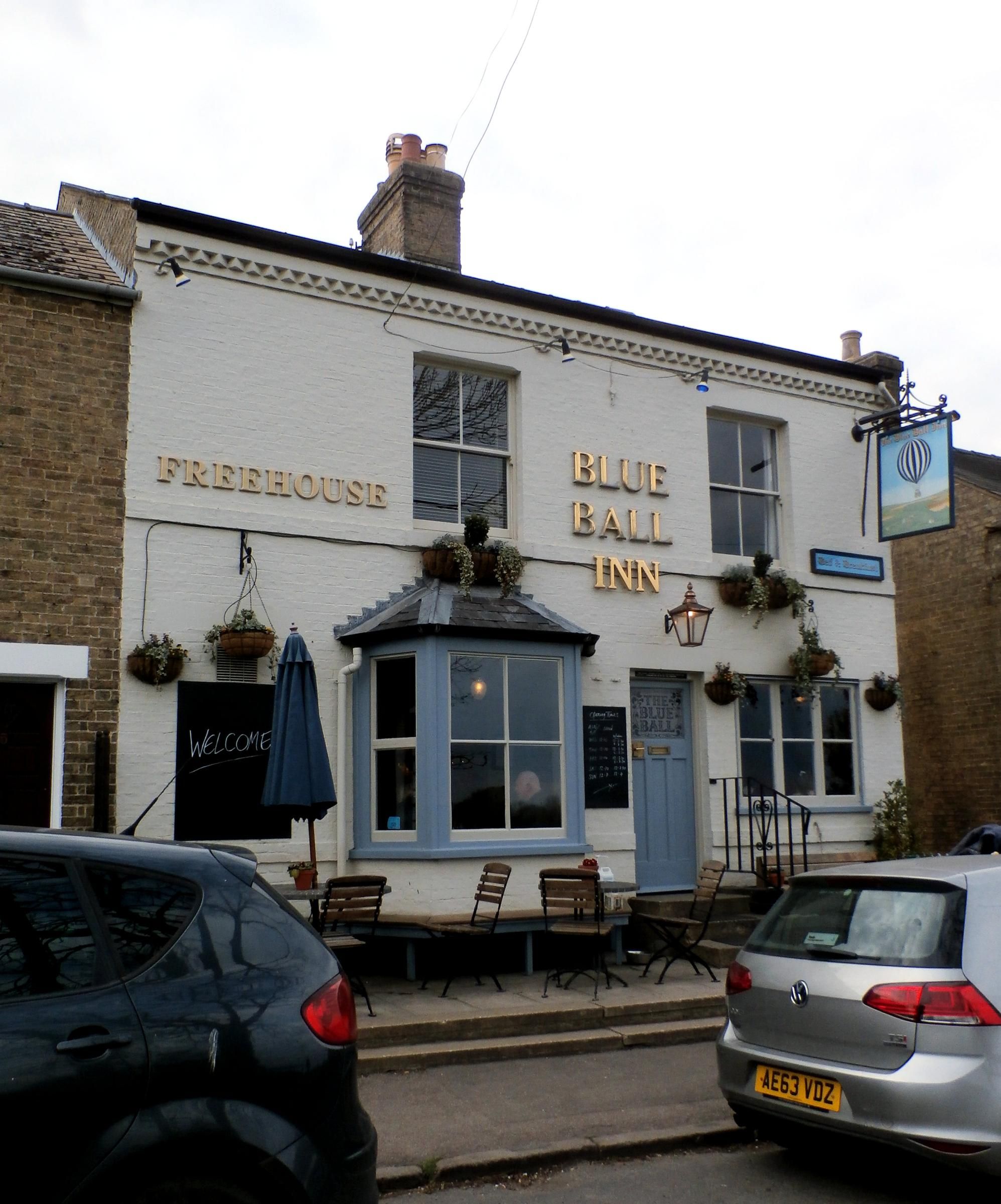 Blue Ball, Grantchester. April 2022. (Pub, External). Published on 15-09-2022