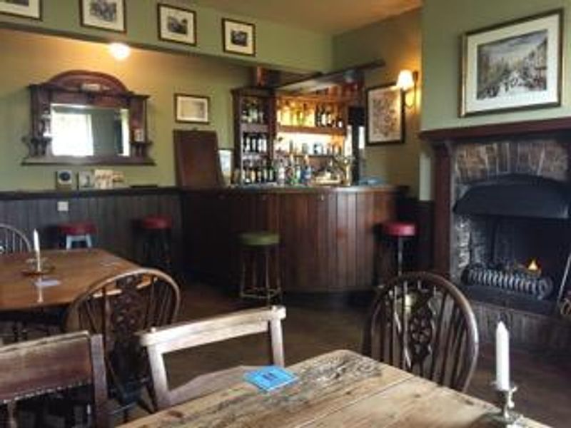 Blue Ball, Grantchester; bar. December 2015. (Pub, Bar). Published on 16-12-2015