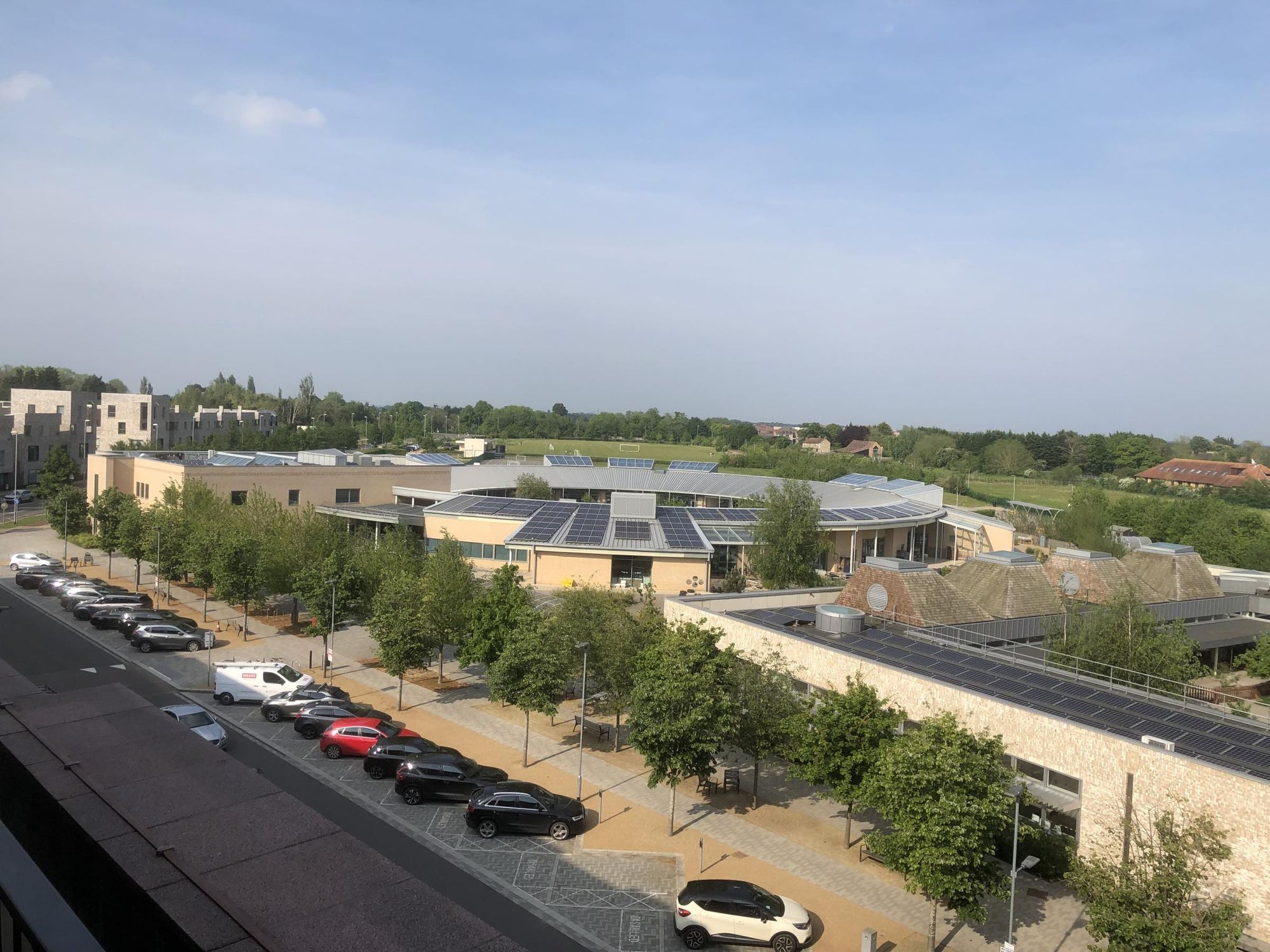 View from the roof. May 2024. Published on 13-05-2024