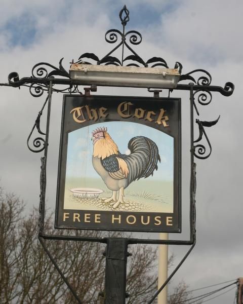 Former pub sign. (Sign). Published on 22-04-2012