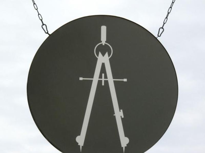 Architect, new eye-catchng sign. (Sign). Published on 07-11-2014 