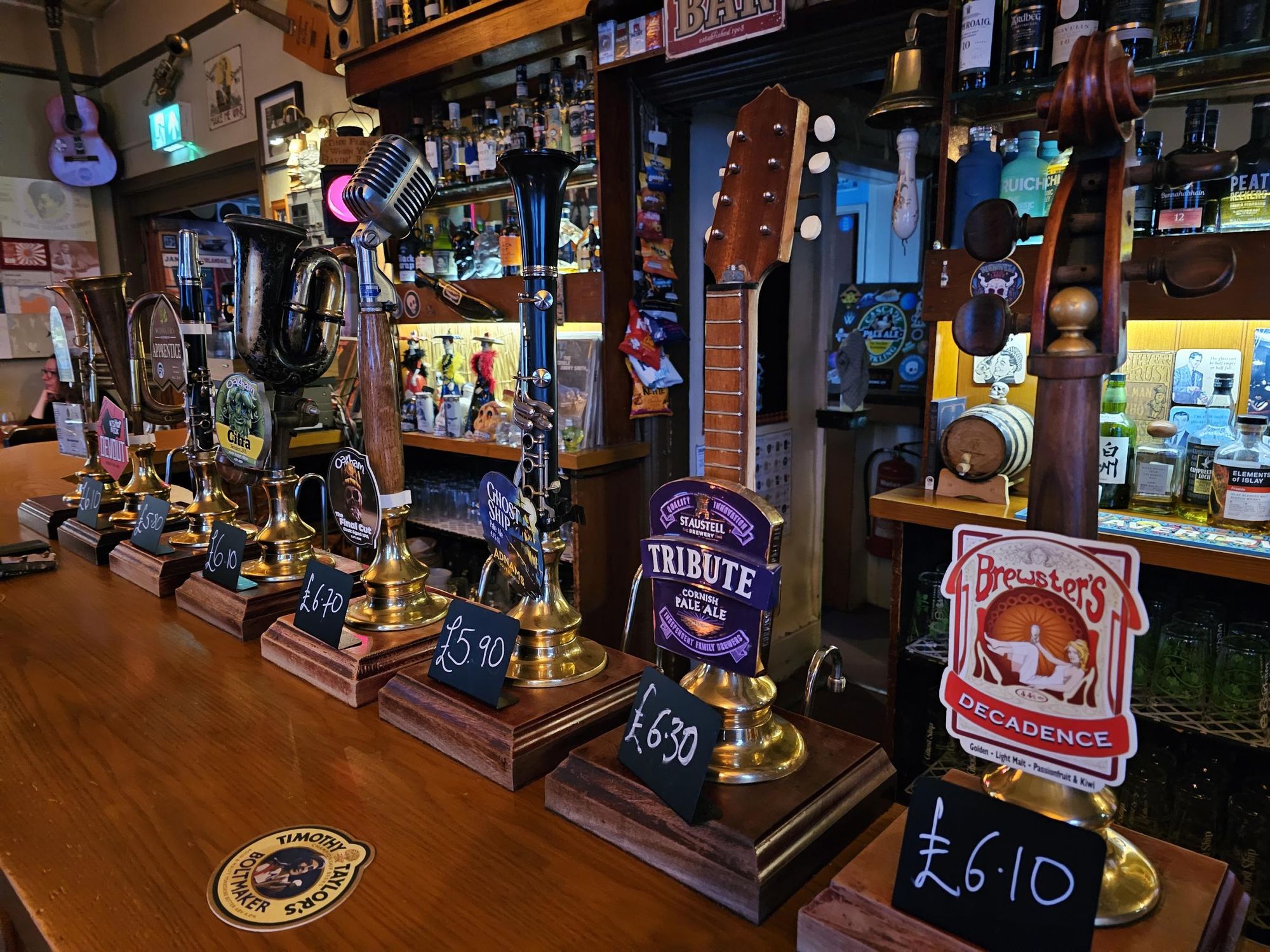 Handpumps. March 2026. (Bar). Published on 06-03-2026
