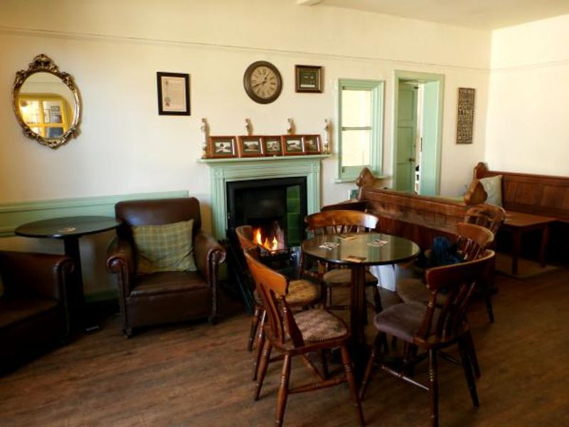 Green Man, Throplow; bar. March 2014. (Pub, Bar). Published on 11-03-2014 