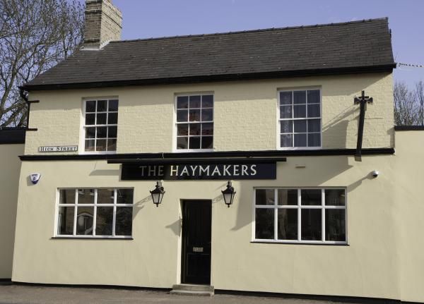 The front of the Haymakers. (Pub, External). Published on 25-04-2013