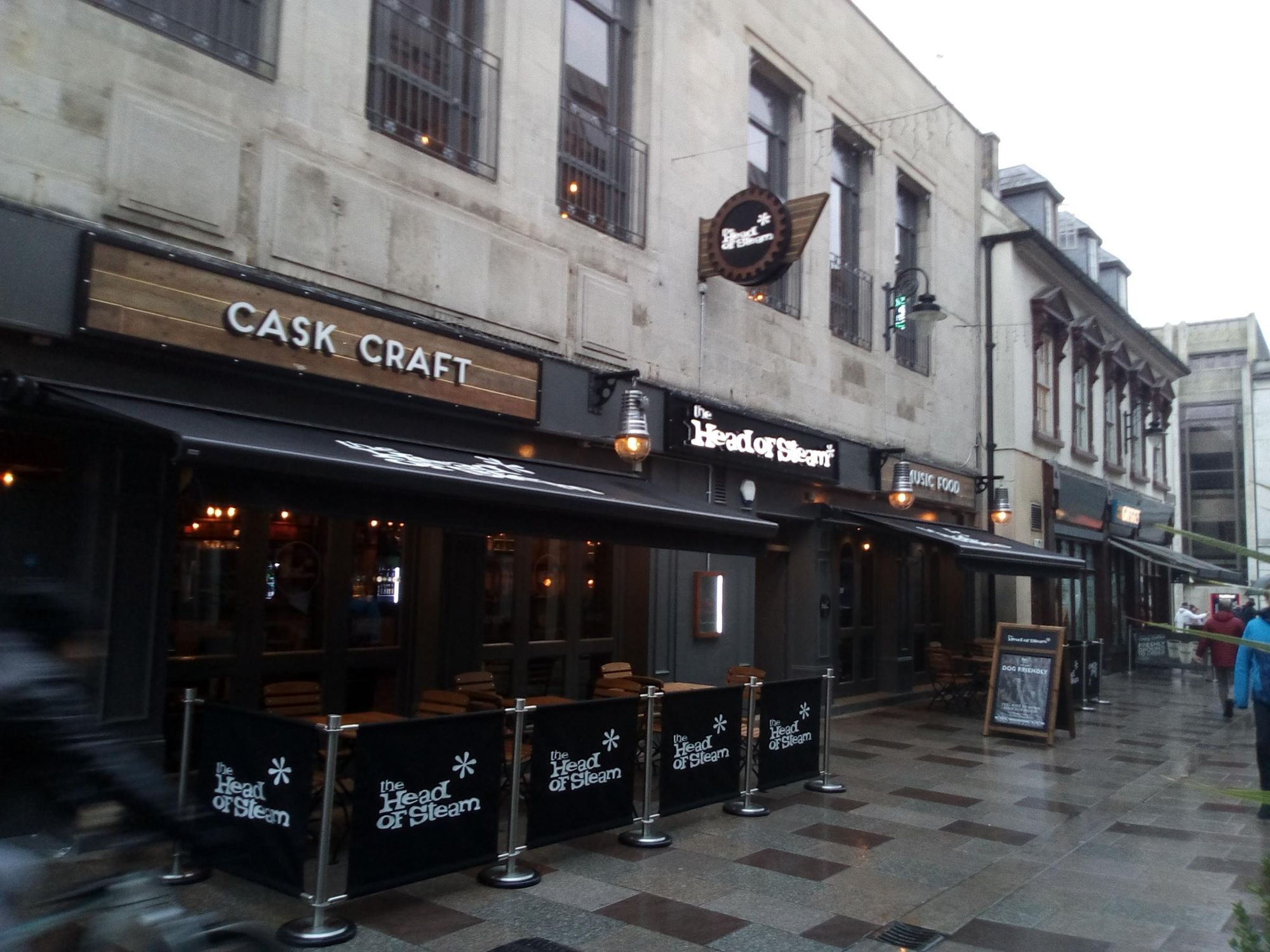 Head of Steam - Cardiff. (Pub, External). Published on 16-12-2018