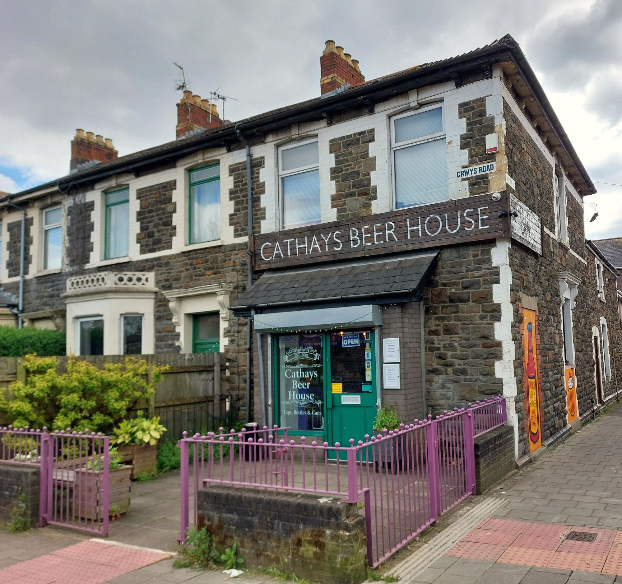 Cathays Beer House (Photo: Quinten Taylor - 21/04/2024). (Pub, External, Key). Published on 16-06-2024