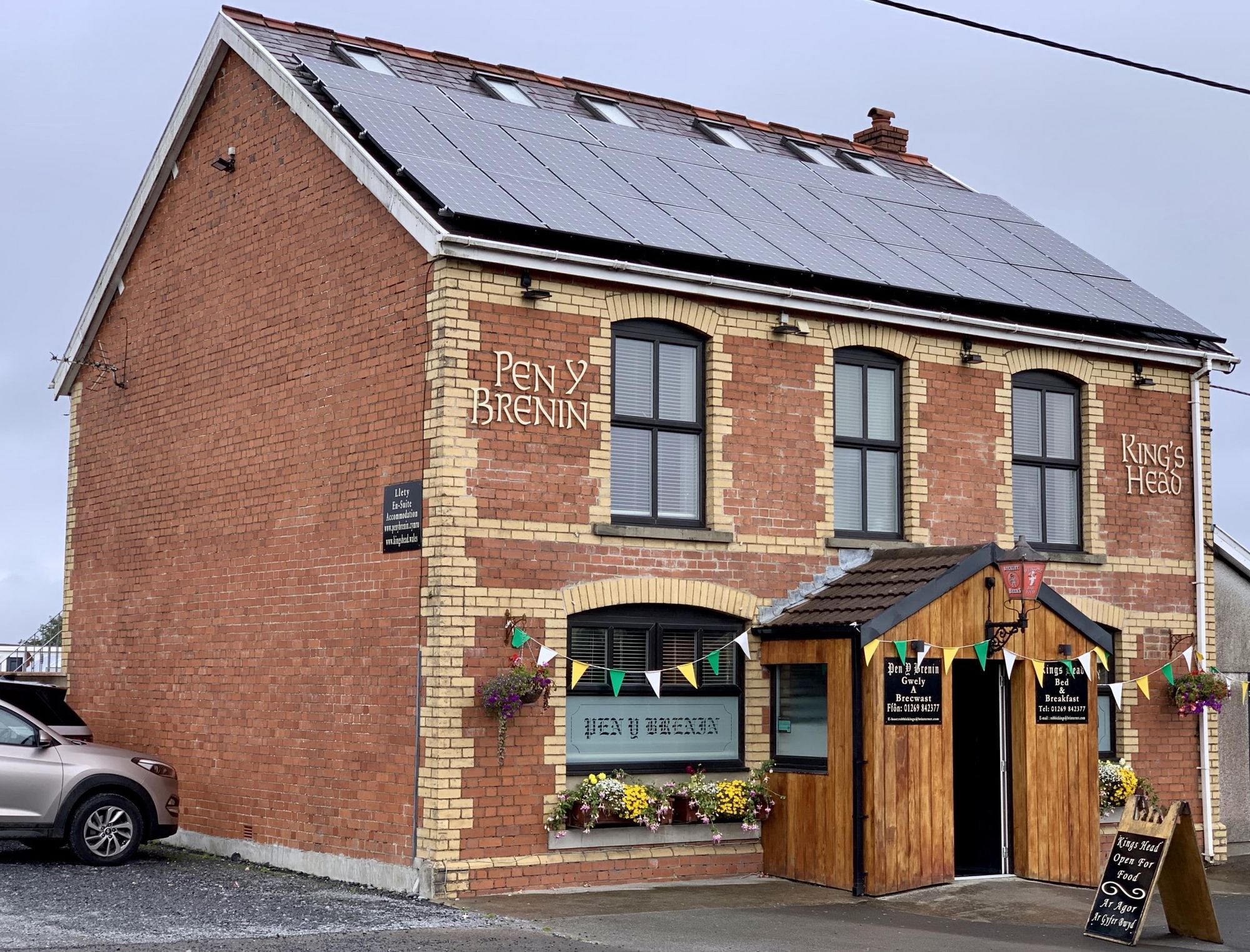 King's Head / Pen y Brennin. (Pub, External, Key). Published on 03-09-2019