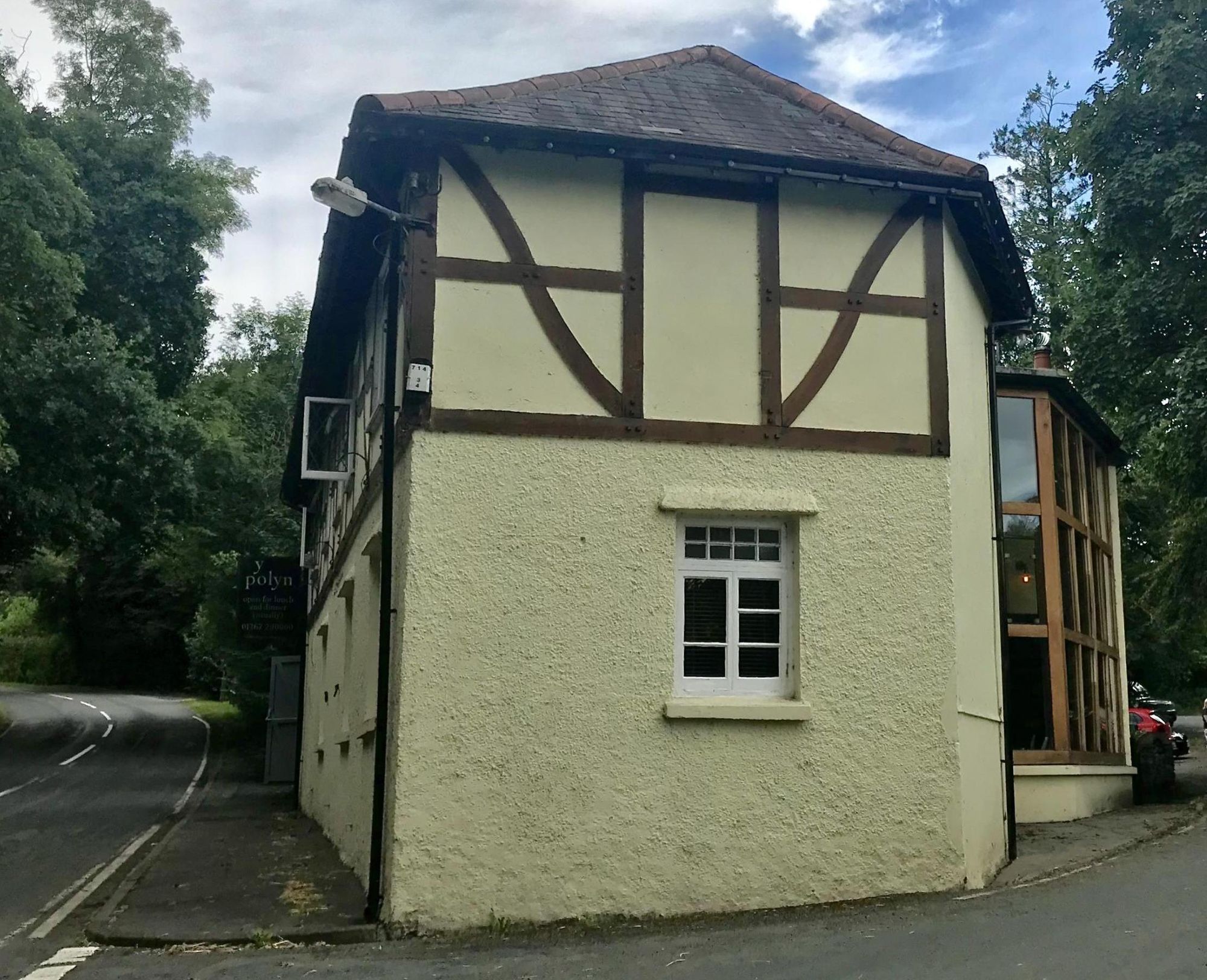 Y Polyn, north elevation.. (Pub, External). Published on 13-08-2018