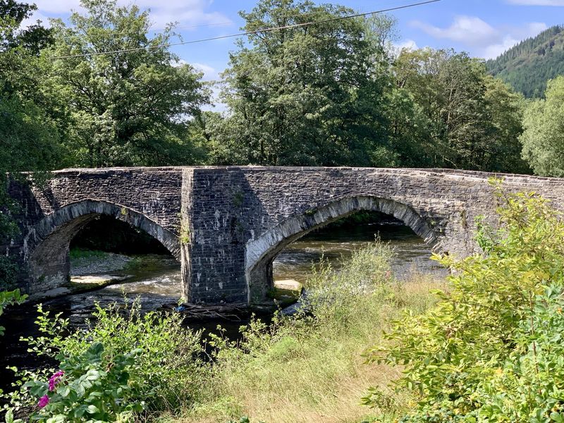 View from garden of ancient Cothi bridge. (External, Garden). Published on 15-08-2019