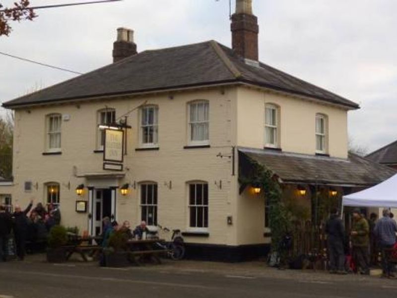 During the Ballards Brewery Charity Walk. (Pub, Festival, External, Sign, Customers). Published on 02-12-2013 