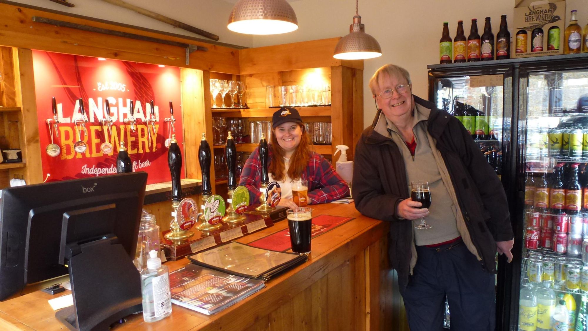 Interior With Bar & (Suspicious-Looking) Customer. (Pub, Bar, Publican, Customers, Key). Published on 11-02-2022