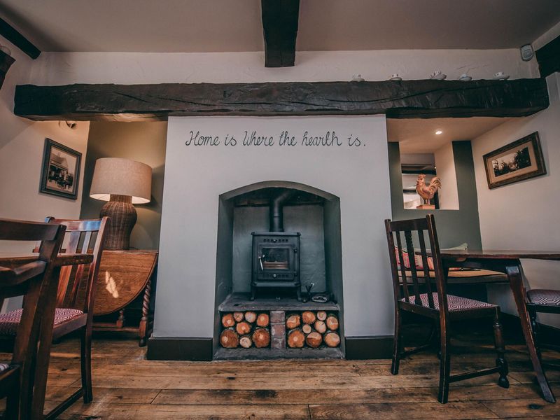 Fireplace. (Pub). Published on 29-08-2019