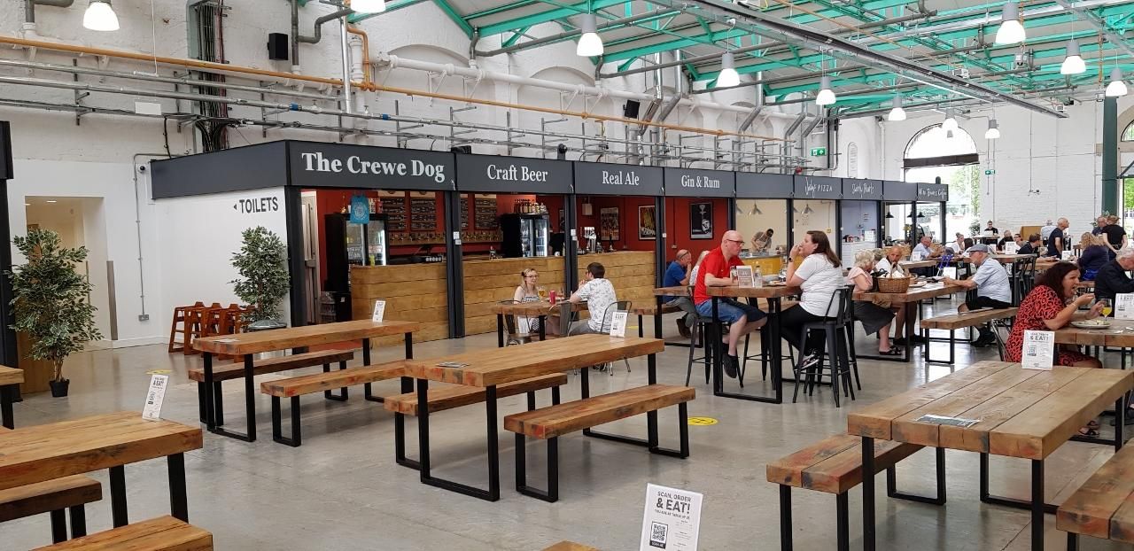 General view, Crewe Market Hall. Published on 12-06-2021