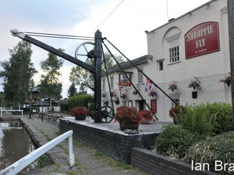 Shroppie Fly, Audlem. (Pub, External, Key). Published on 19-09-2013