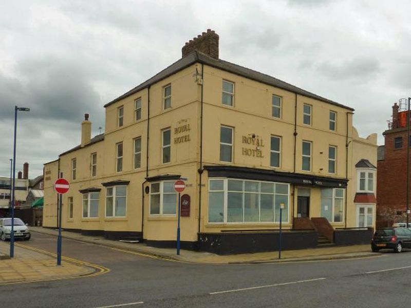 Royal Hotel at Redcar. (Pub, External, Key). Published on 01-01-1970