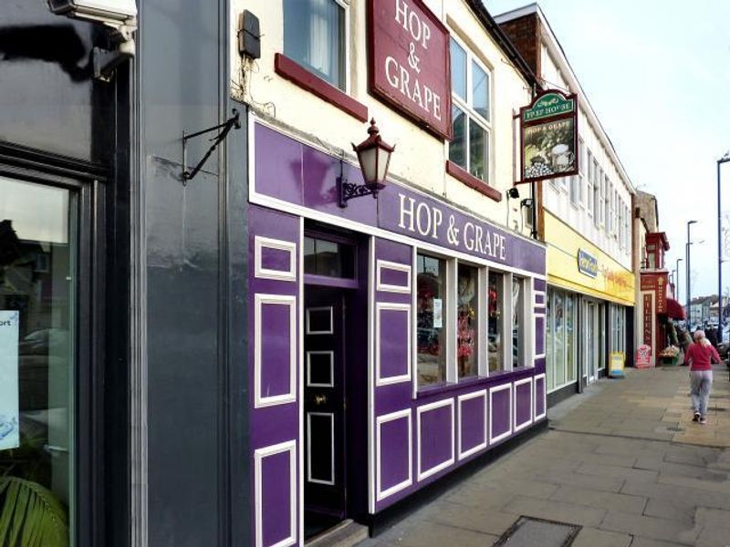 Hop & Grape at Redcar. (Pub, External, Key). Published on 01-01-1970