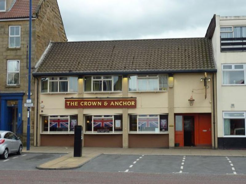 Crown & Anchor at Redcar. (Pub, External, Key). Published on 01-01-1970