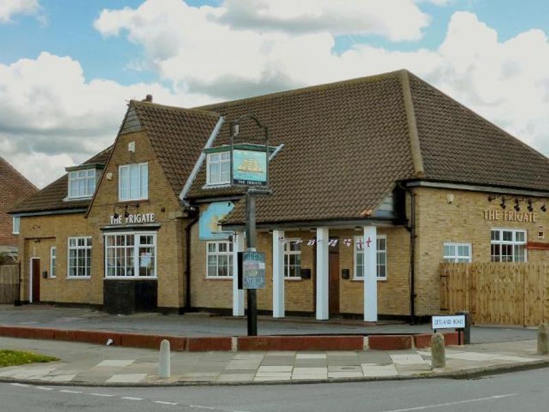 Frigate at Marske-by-the-Sea. (Pub, External, Key). Published on 01-01-1970