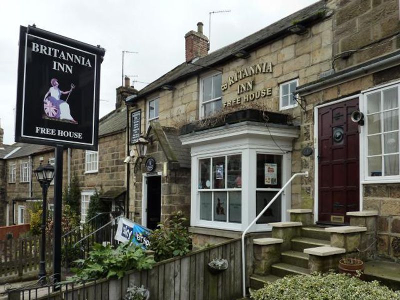 Britannia Inn Loftus. (Sign, Key). Published on 01-01-1970