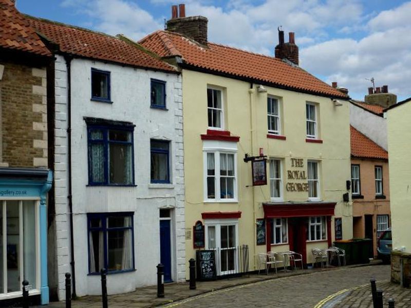Royal George Inn at Staithes. (Pub, External, Key). Published on 01-01-1970