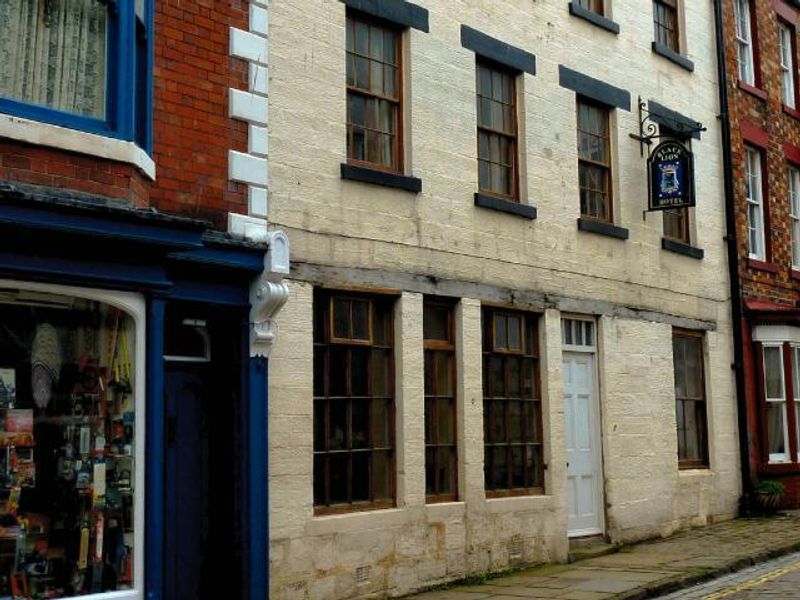 Black Lion Hotel at Staithes. (Pub, External, Key). Published on 01-01-1970 