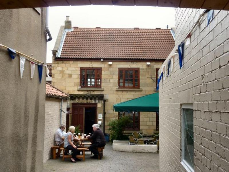 Courtyard at Guisborough. (Pub, External, Key). Published on 01-01-1970