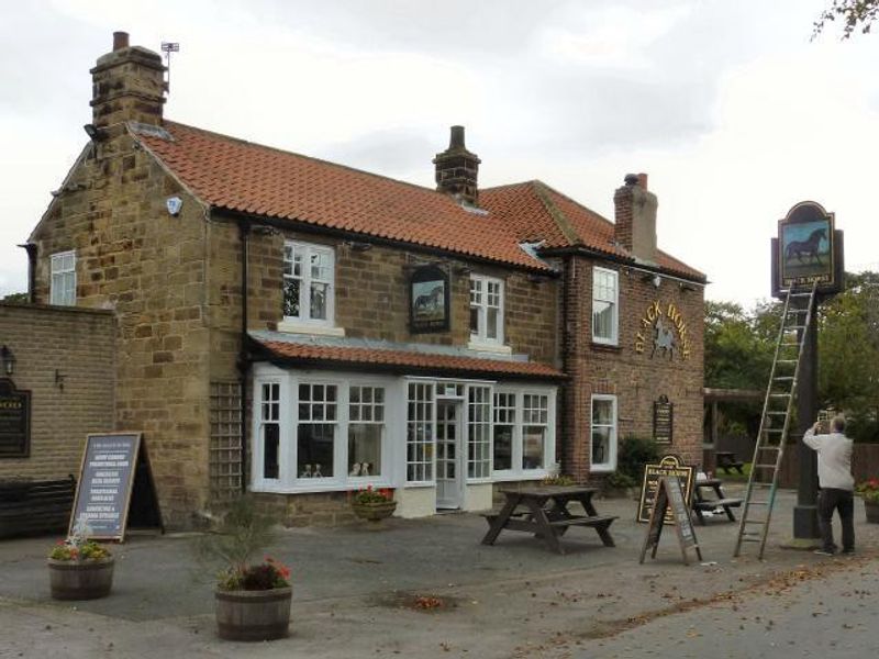 Black Horse Inn at Swainby. (Pub, External, Key). Published on 01-01-1970