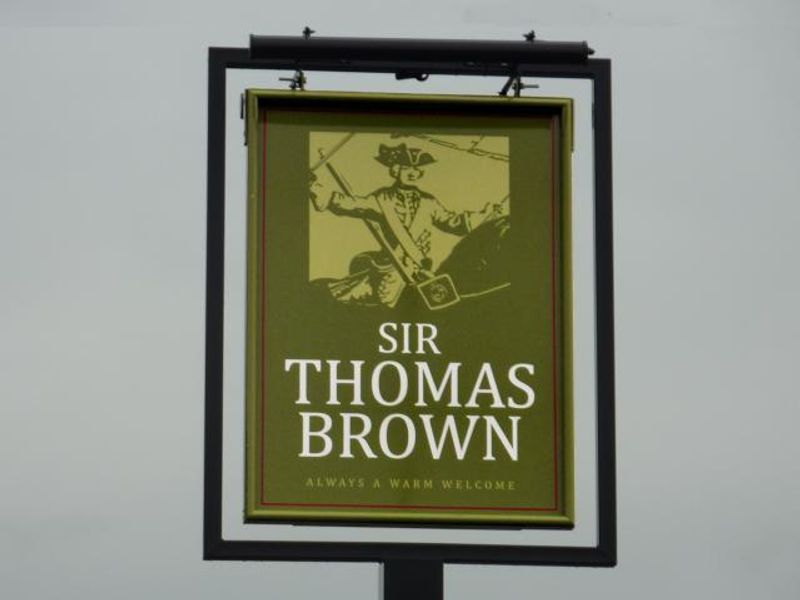 Sir Thomas Brown Sign. (Pub, Sign, Key). Published on 01-01-1970 