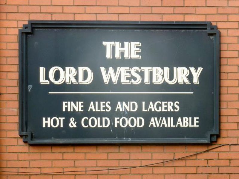 Lord Westbury at Thornaby. (Pub, Sign). Published on 01-01-1970