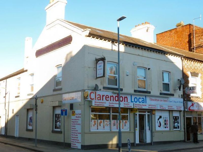 Clarendon at Stockton-on-Tees. (Pub, External, Key). Published on 01-01-1970 