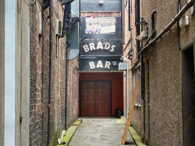 Brads Bar at Stockton-on-Tees. (Pub, External, Key). Published on 01-01-1970