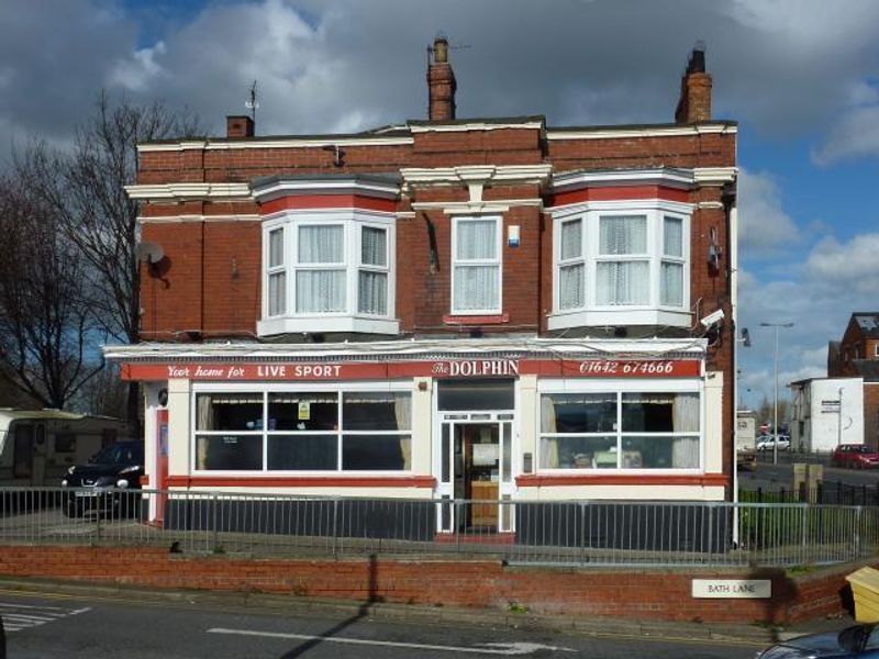 Dolphin at Stockton-on-Tees. (Pub, External). Published on 01-01-1970 