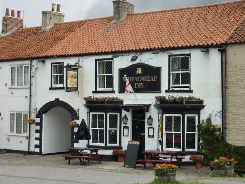 Wheatsheaf at Hutton Rudby. (Pub, External, Key). Published on 01-01-1970