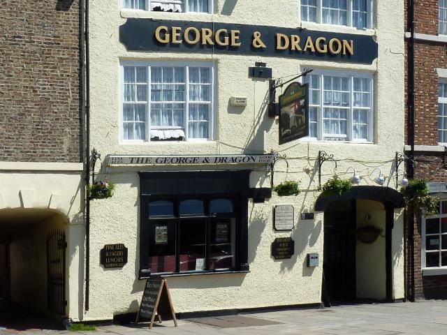 George & Dragon at Yarm. (Pub, External, Key). Published on 01-01-1970