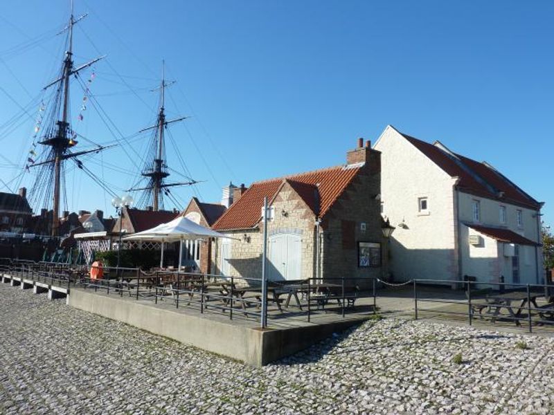 Jackson's Wharf at Hartlepool. (Pub, External, Key). Published on 01-01-1970