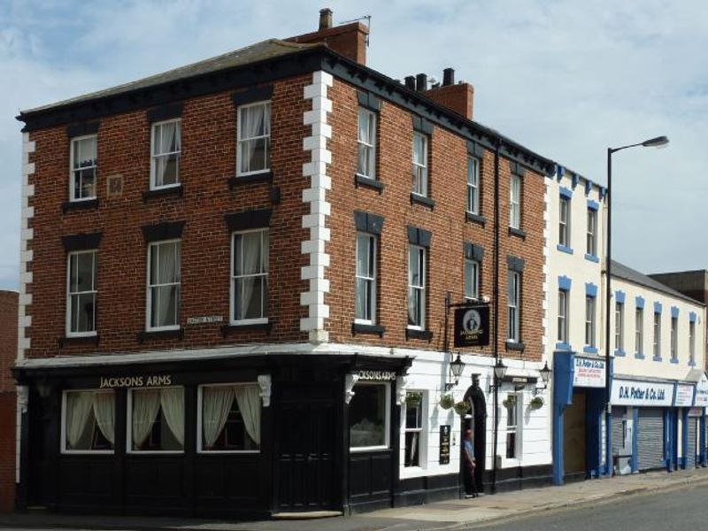 Jackson's Arms at Hartlepool. (Pub, External, Key). Published on 01-01-1970