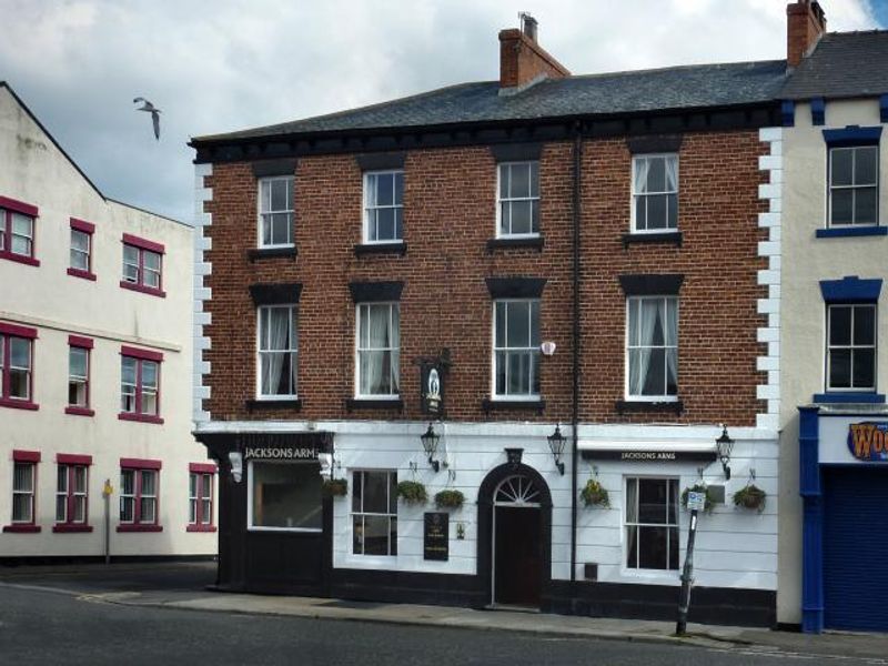 Jackson's Arms at Hartlepool. (Pub, External). Published on 01-01-1970