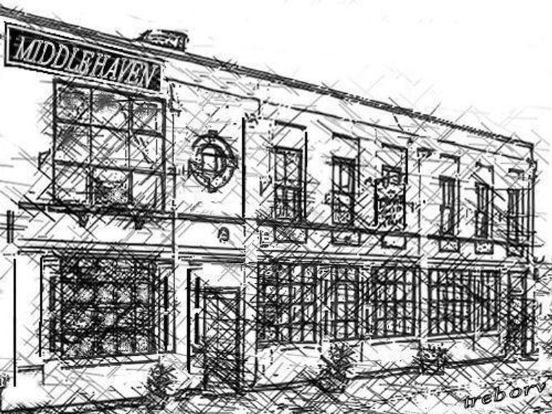 Middlehaven at Middlesbrough. (Pub, External, Key). Published on 01-01-1970 