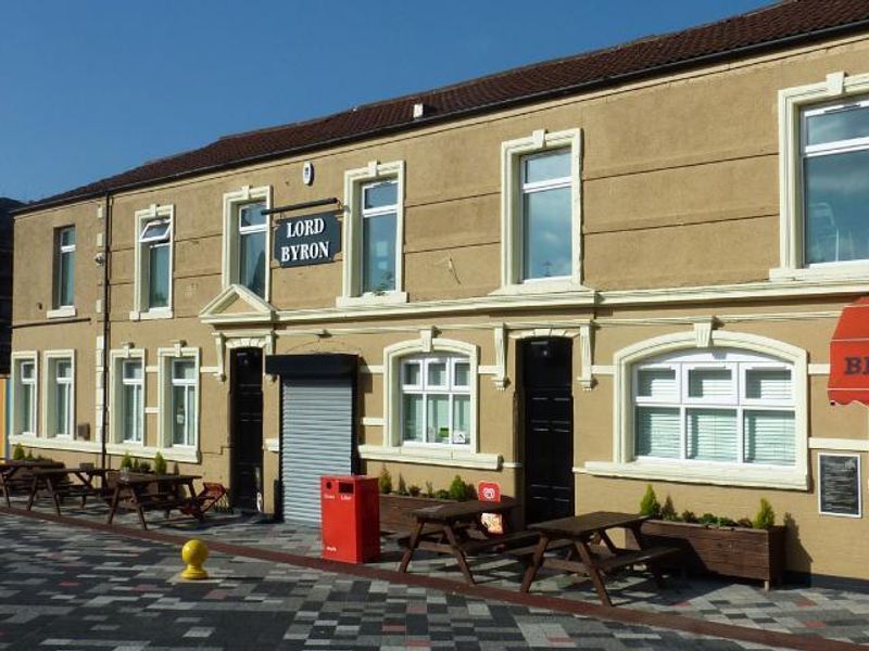 Lord Byron at Middlesbrough. (Pub, External). Published on 01-01-1970