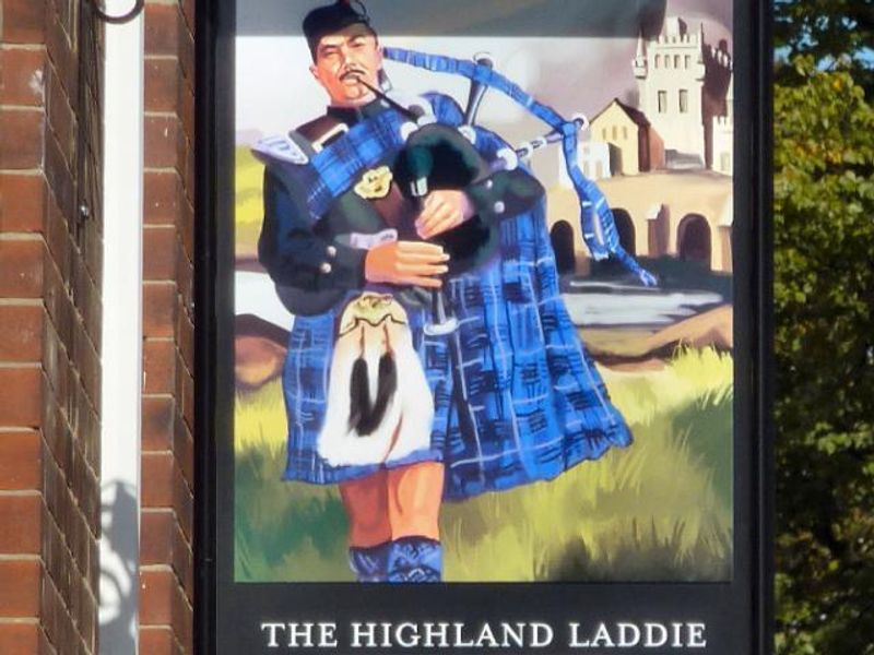 Highland Laddie at Norton. (Pub, Sign, Key). Published on 01-01-1970 