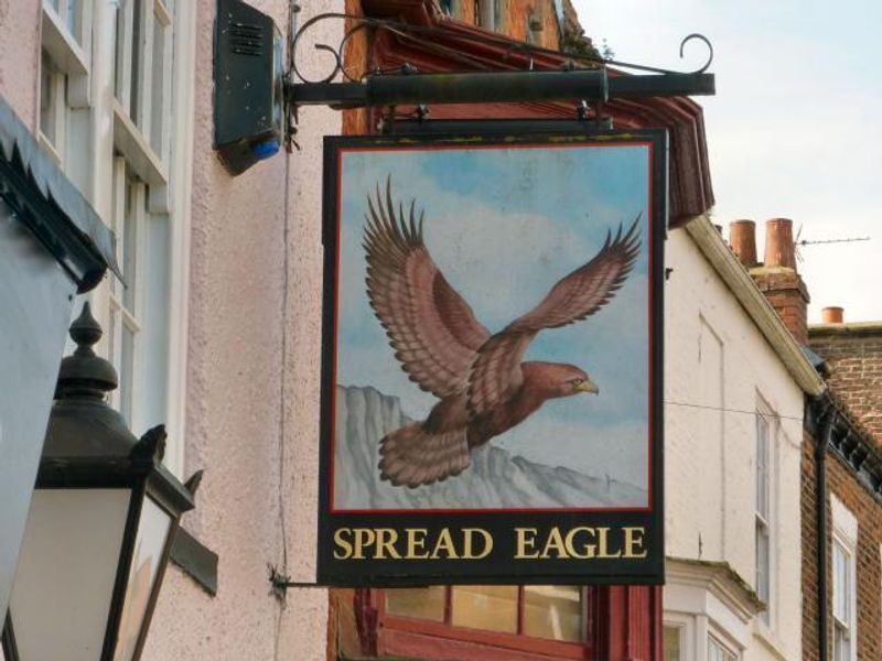 Spread Eagle at Stokesley. (Pub, Sign). Published on 01-01-1970