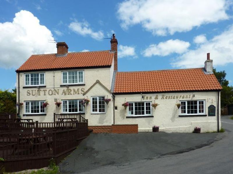 Sutton Arms at Faceby. (Pub, External, Key). Published on 01-01-1970